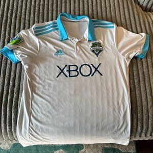 Men’s Adidas Throwback Seattle Sounders Jersey